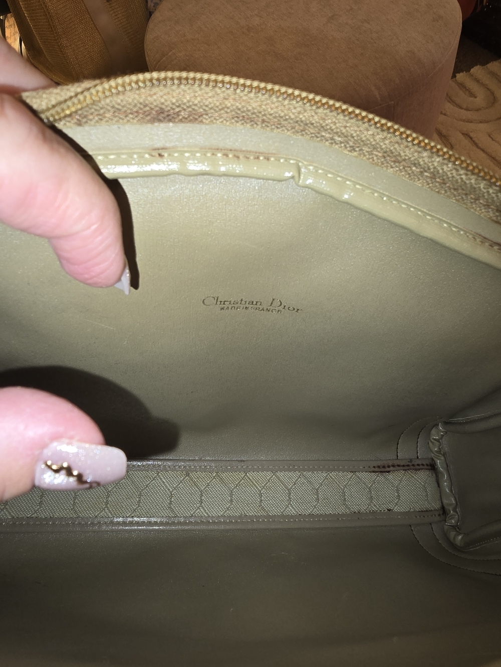 Vintage Christian Dior Honeycomb Bag - Picture 8 of 15